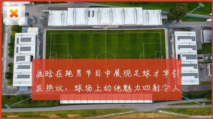 鹿晗在跑男节目中展现足球才华引发热议，球场上的他魅力四射令人惊艳